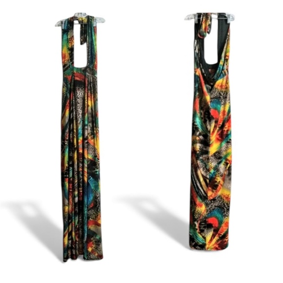 Fashion Nova Dresses & Skirts - Fashion Nova |  Colorful Halter Dress Sz S